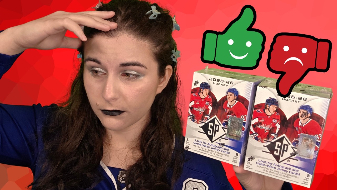 Hunting for Rookie Autos in 2025-26 SP Hockey!