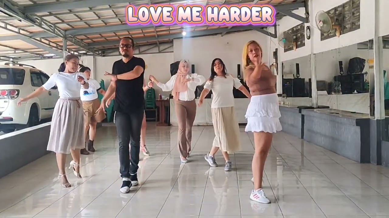 Love Me Harder Line Dance || Choreo:Fred Whitehouse  & Shane McKeever  || Busen LD || Yanz