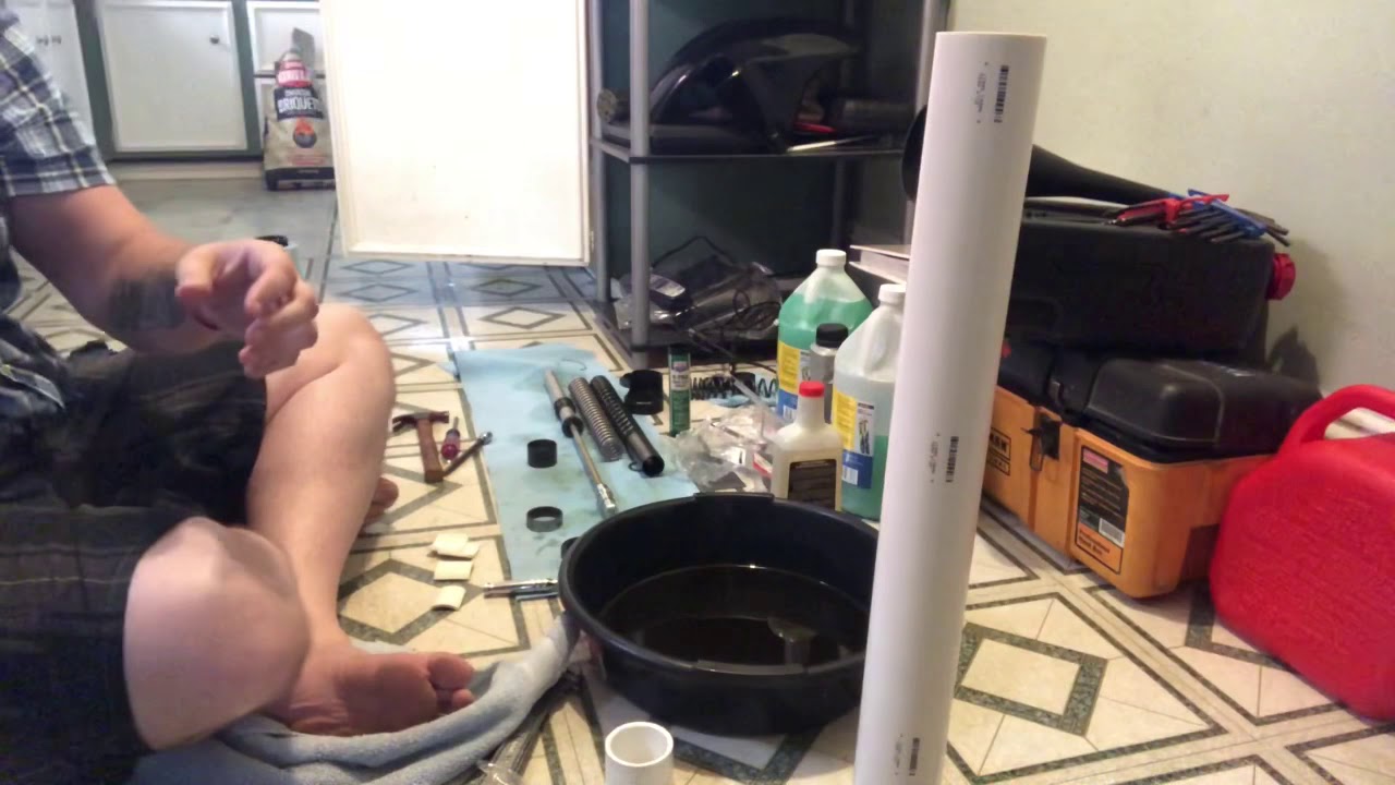 cbr600f4i fork rebuild part 4