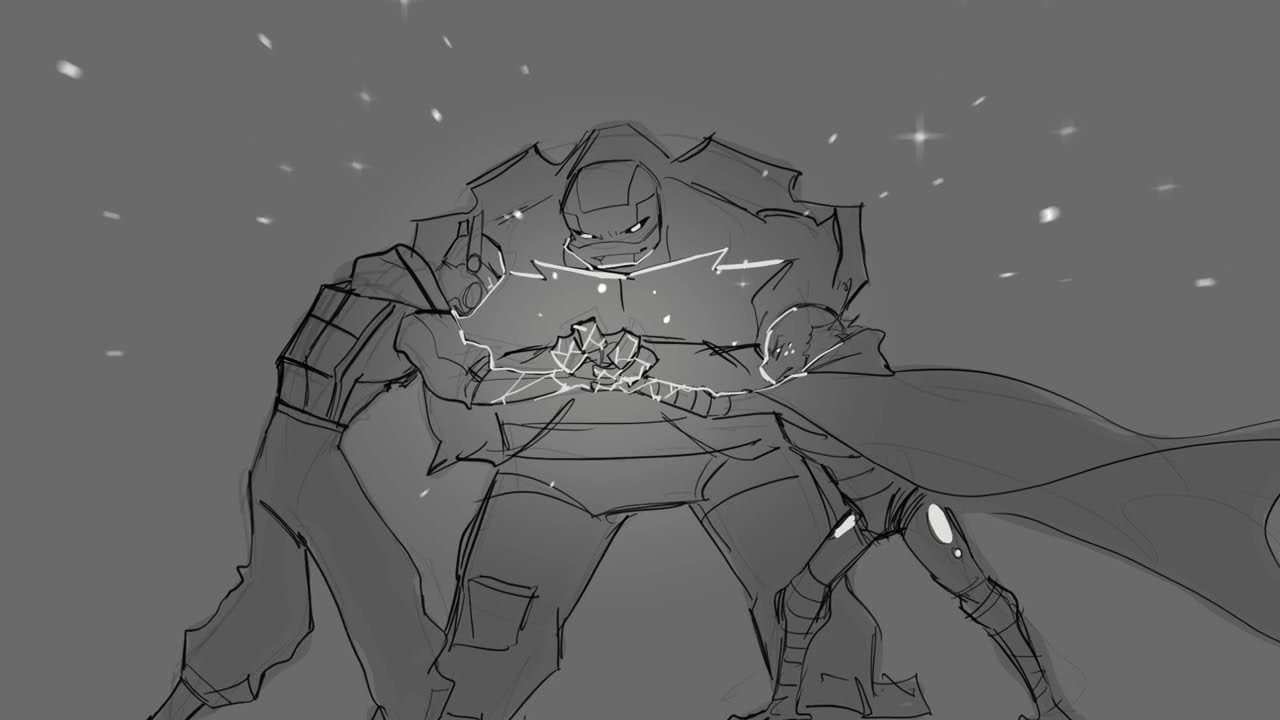 I had a plan | ROTTMNT sketchy animatic