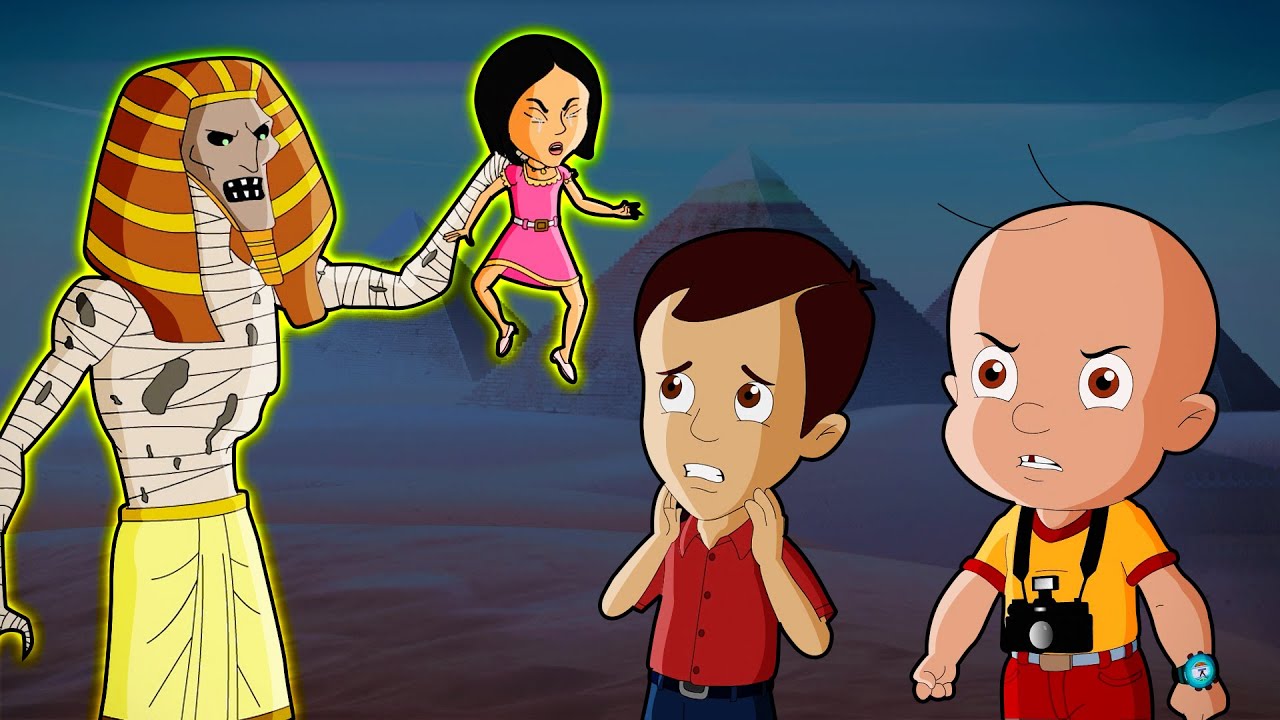 Mighty Raju - The Mummy Attack | Funny Cartoons for kids | The Egypt Tour