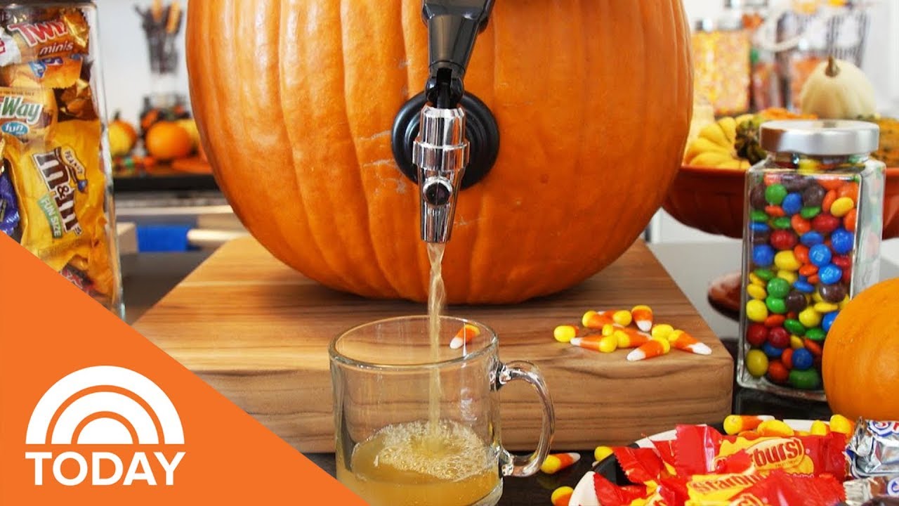 How To Make A Pumpkin Keg For Halloween | TODAY