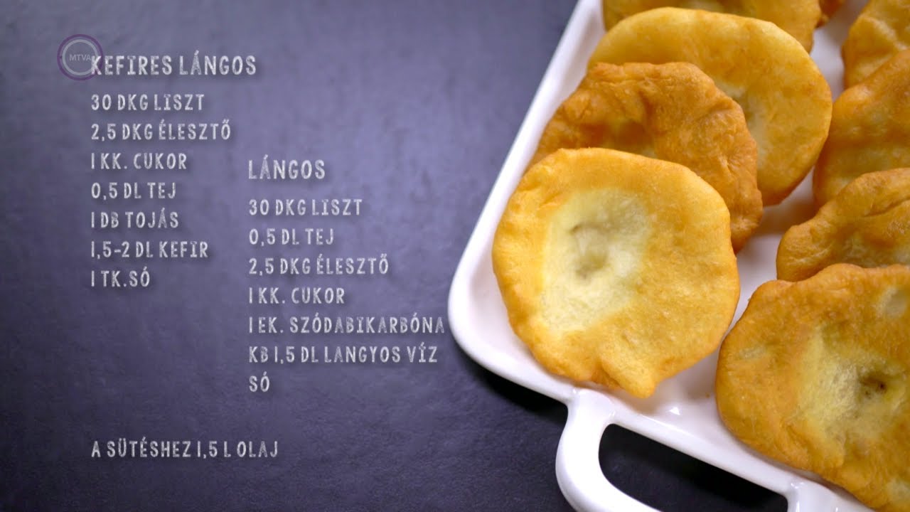 Borbás Marcsi szakácskönyve 2022.02.13. Lángos, Almáspite