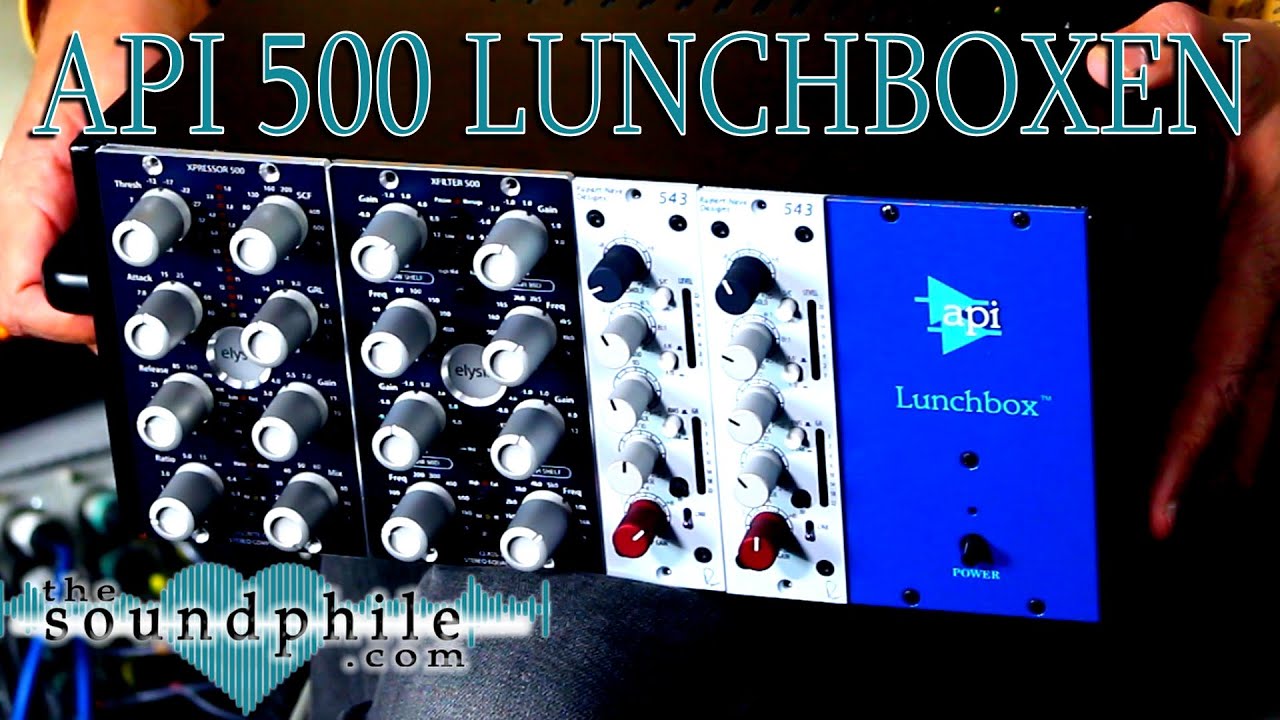API-500-System: Lunchboxen im Vergleich! - Workshop/Tutorial (The Soundphile)