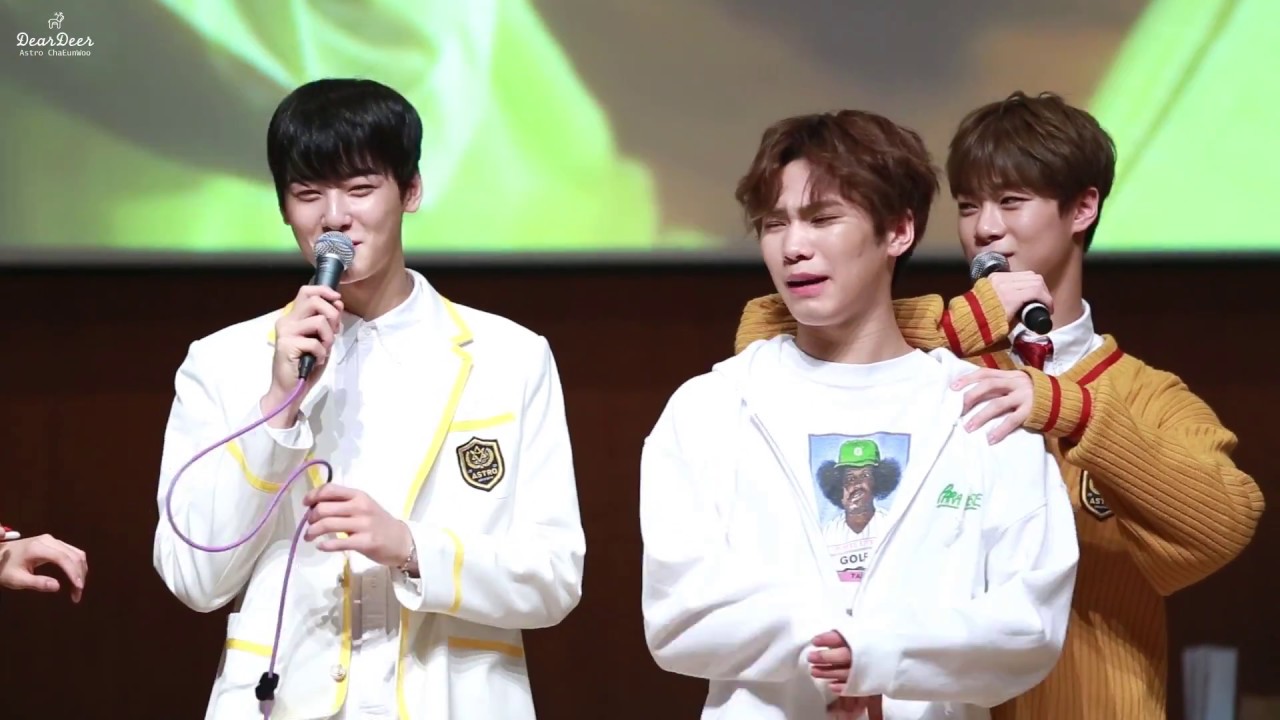 170122 아스트로(ASTRO) 서초 팬사인회_민혁랑 뽀뽀했다