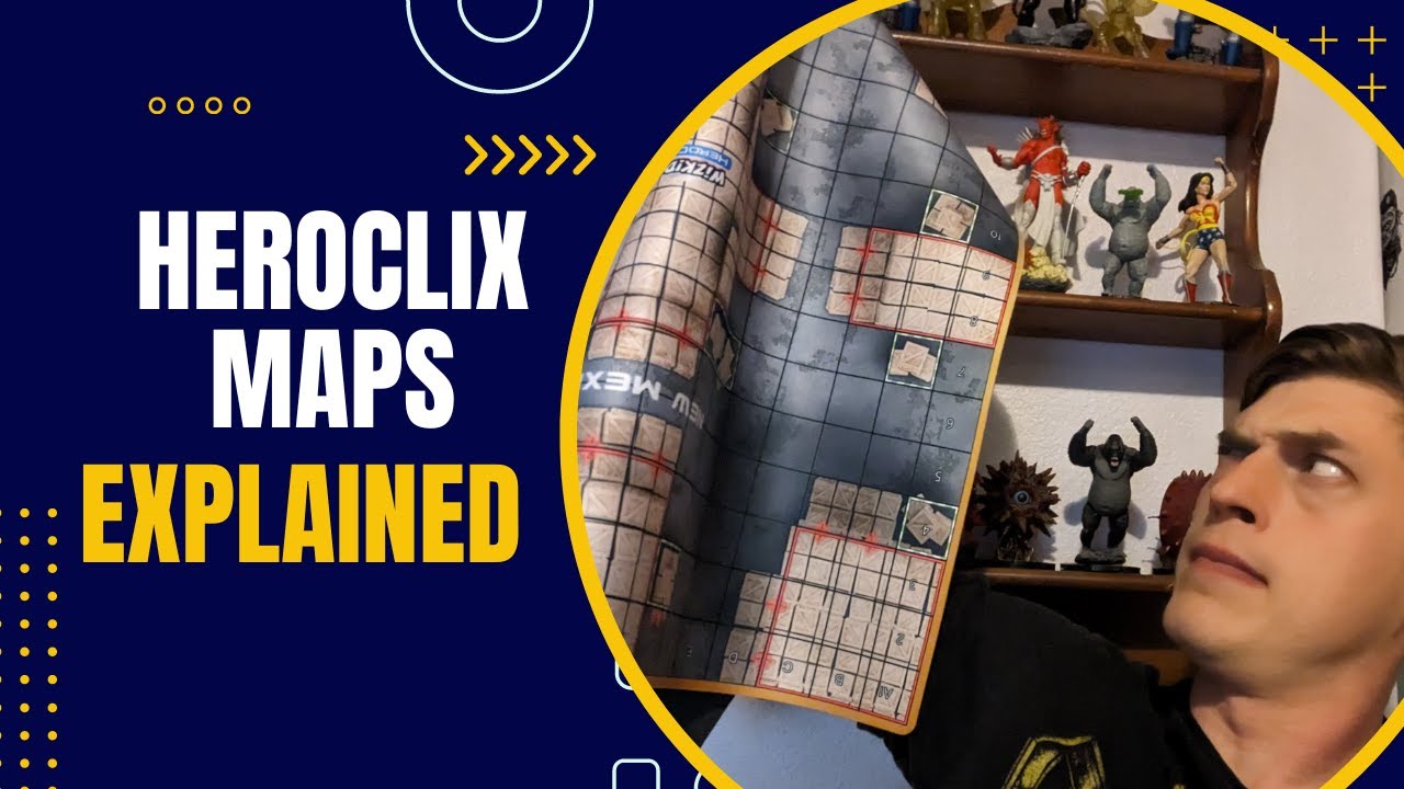 How to Play Heroclix Chapter 3, Maps and Terrain