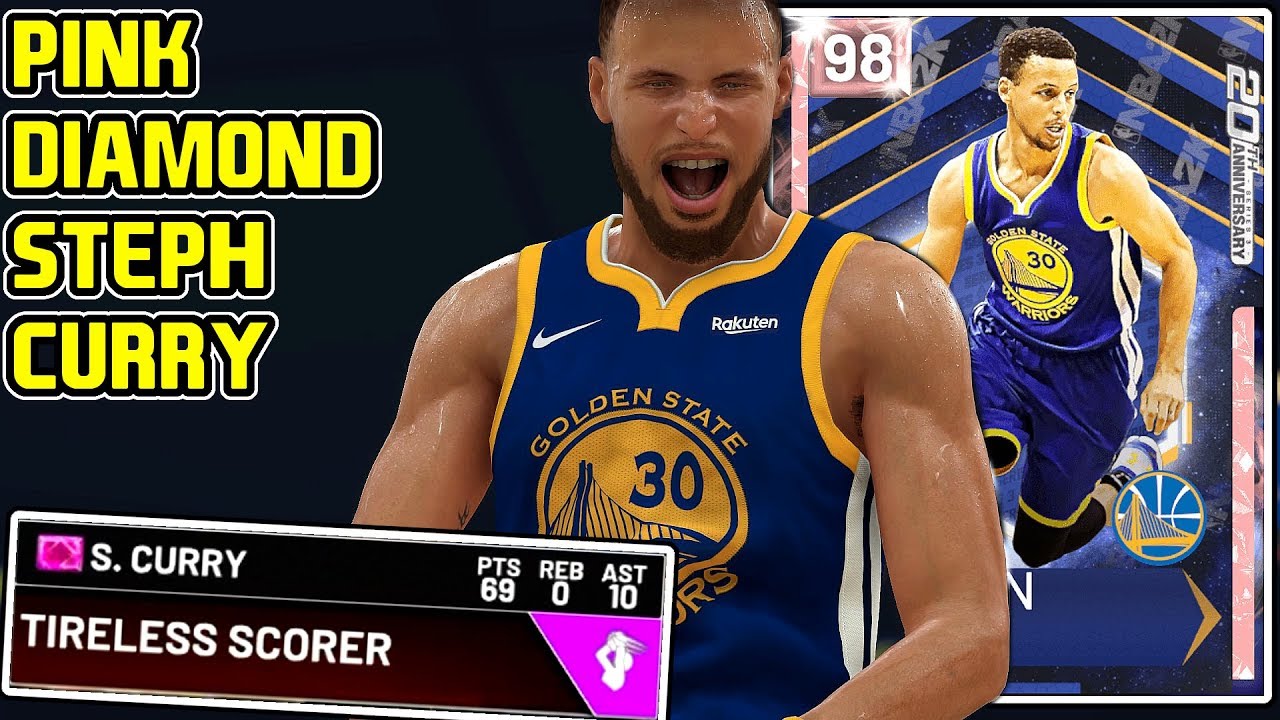 PINK DIAMOND STEPHEN CURRY 69PT GAMEPLAY! HIS TAKEOVER IS UNSTOPPABLE! NBA 2k19 MyTEAM