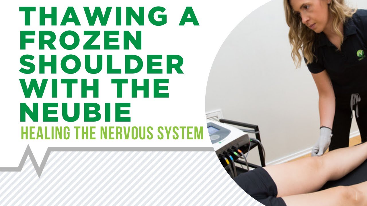 Thawing frozen shoulder with the Neubie