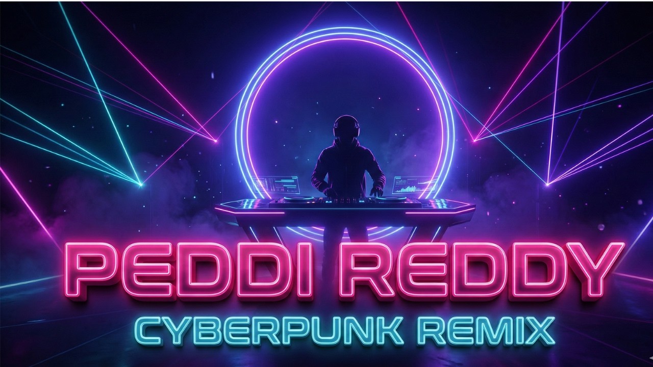 పెద్ది రెడ్డి CYBERPUNK Remix 🔥 | PEDDI REDDY