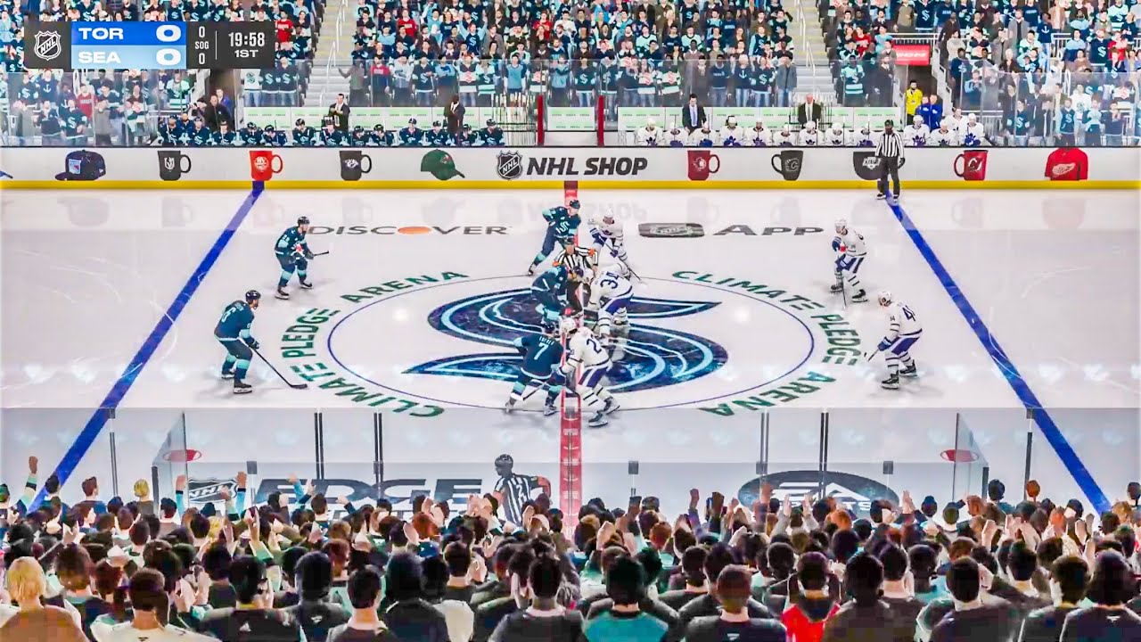 Seattle Kraken vs Toronto Maple Leafs 1/29/2026 NHL 26 Gameplay