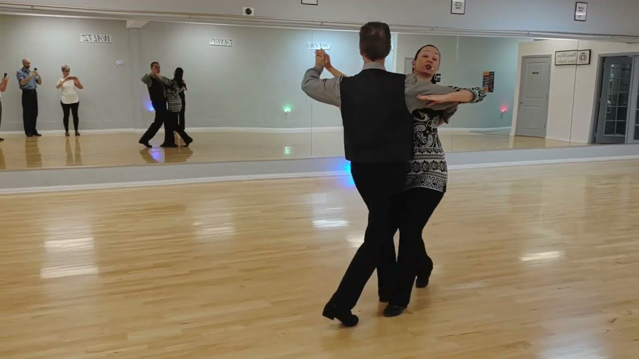 Short American Tango combination by DanceWise Dance Studio in Phoenix, Arizona USA