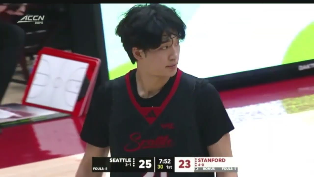 YEO JUNSEOK SEATTLE U vs STANFORD | 211125 여준석