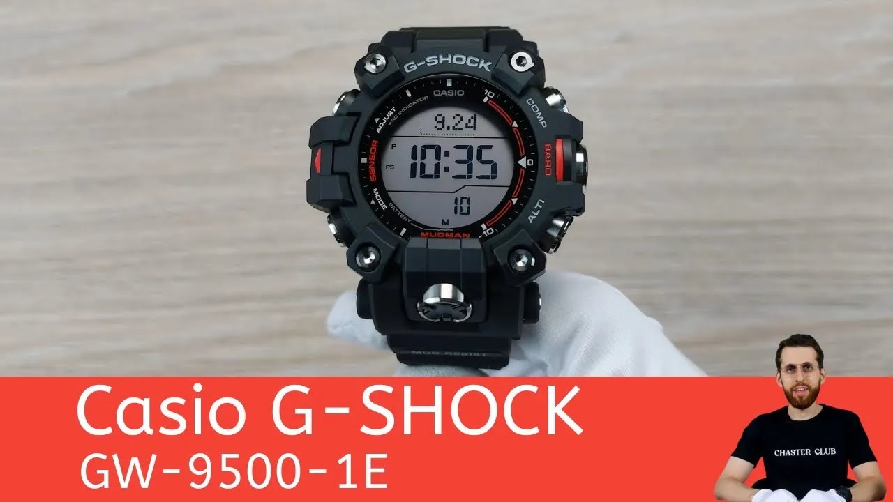 G-SHOCK im ProTrek-Stil / / Casio G-SHOCK GW-9500-1E