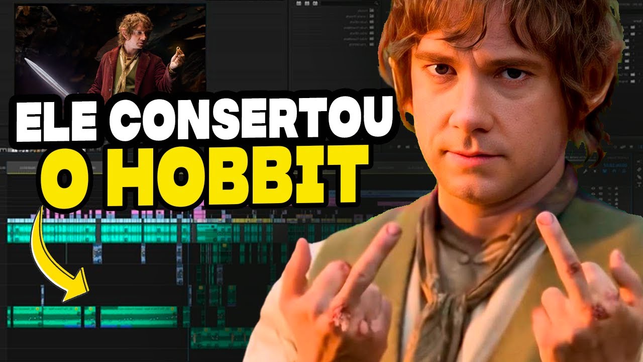 ASSISTI O HOBBIT EDITADO POR UM FÃ E ME SURPREENDI!