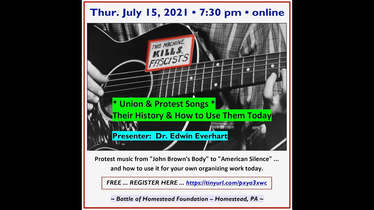 Union & Protest Songs: Their History & How We Use Them Today