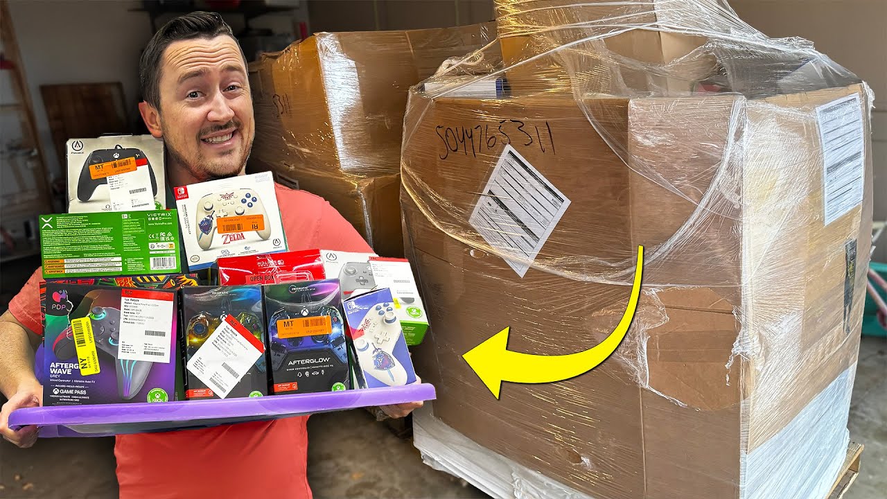 Buried In Pallets of Video Games... Now What?