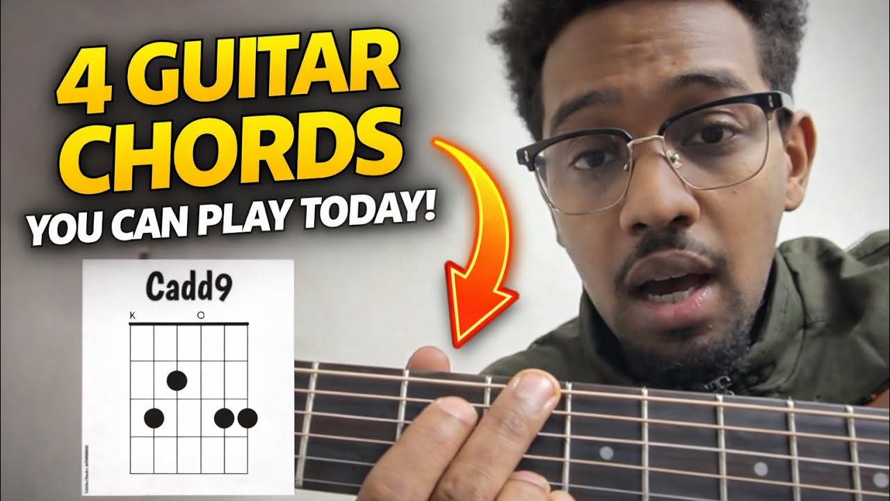🎸 4 Chords You Can Play TODAY (G–C–Am–D)
