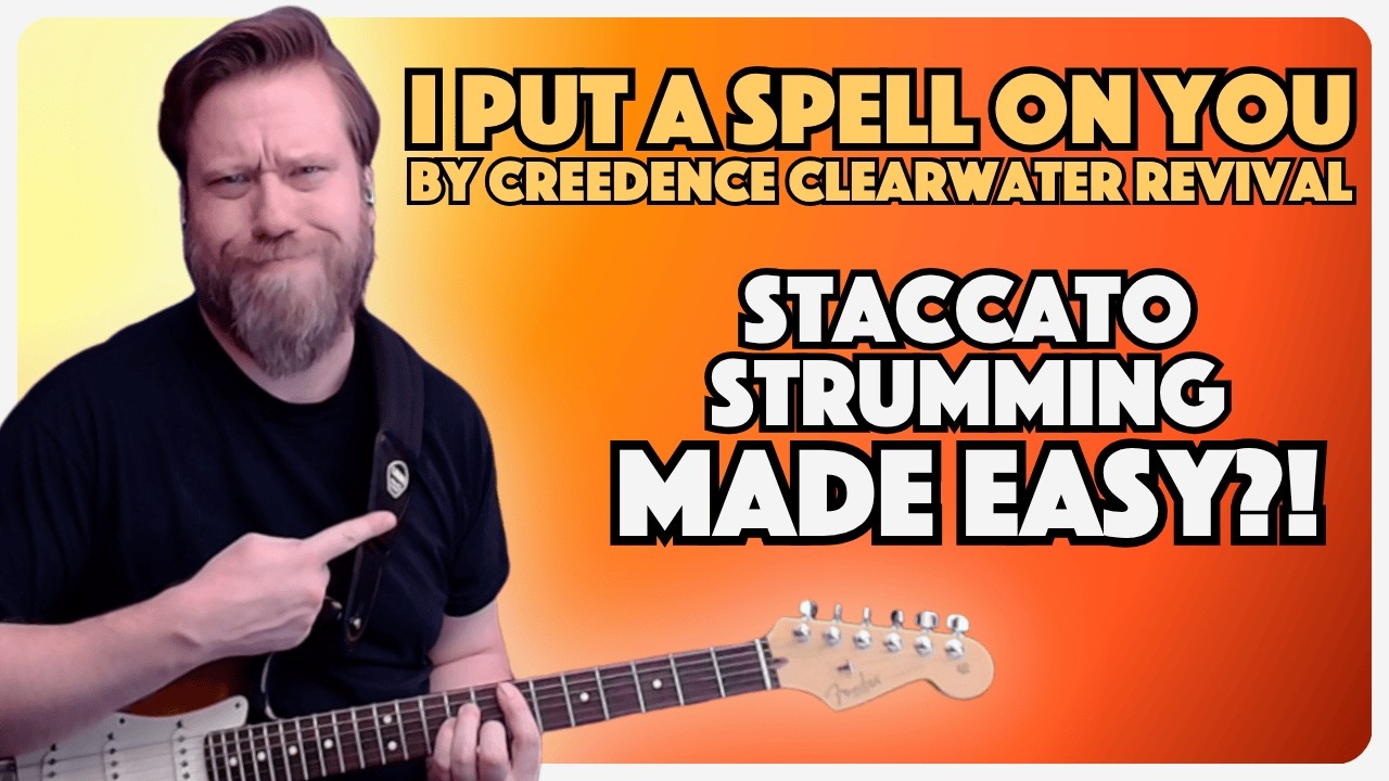 Guitar Tutorial - I Put A Spell On You by CCR