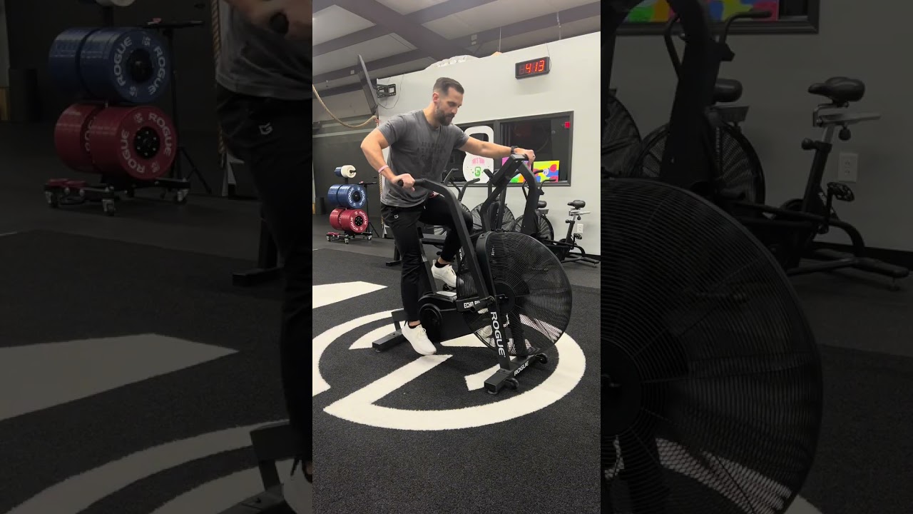 Echo Bike technique for HYROX/DEKA