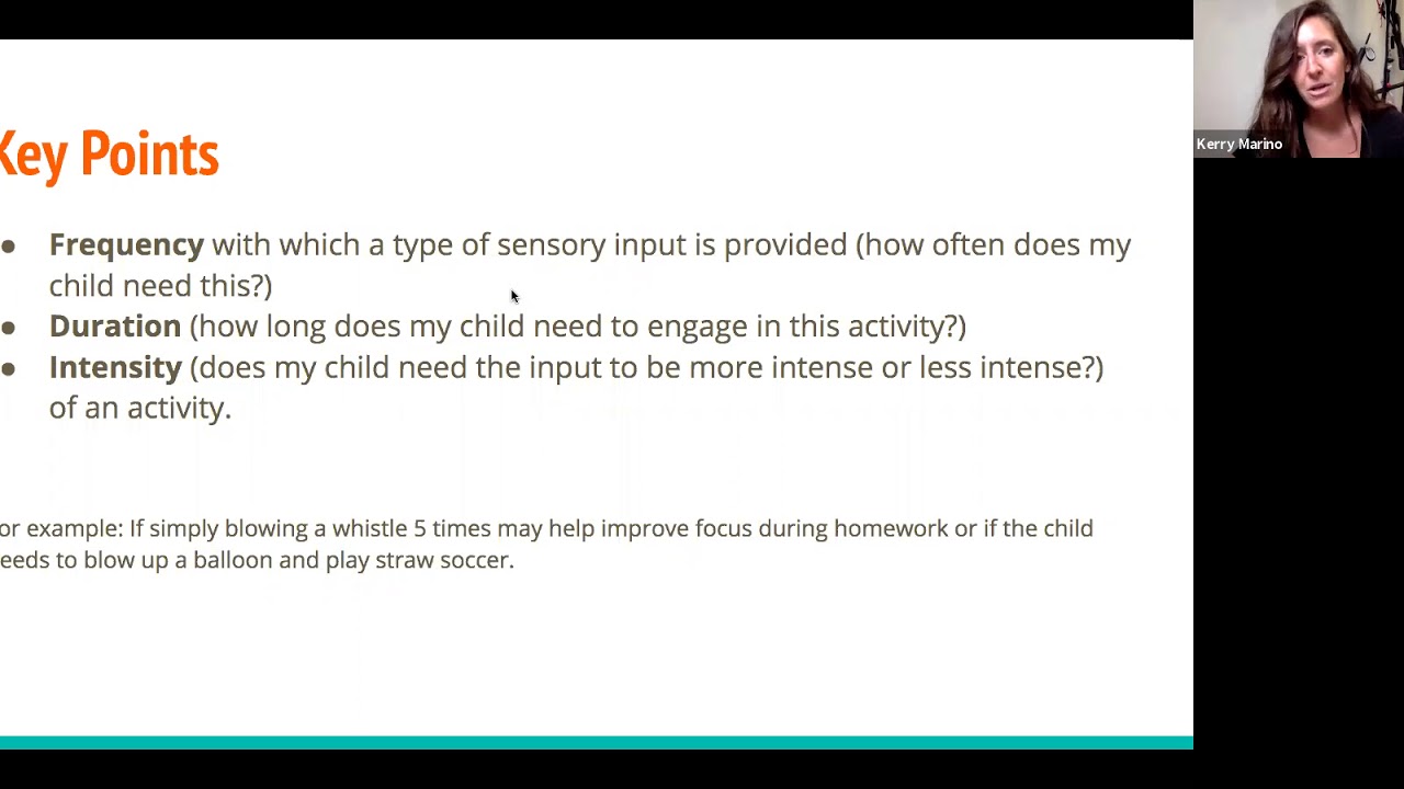 What is a Sensory Diet