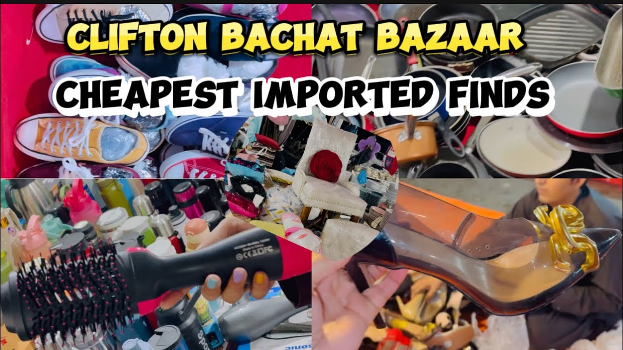 Cheapest Sunday Bazaar Clifton, Clifton Sunday Bachat Bazaar in Karachi