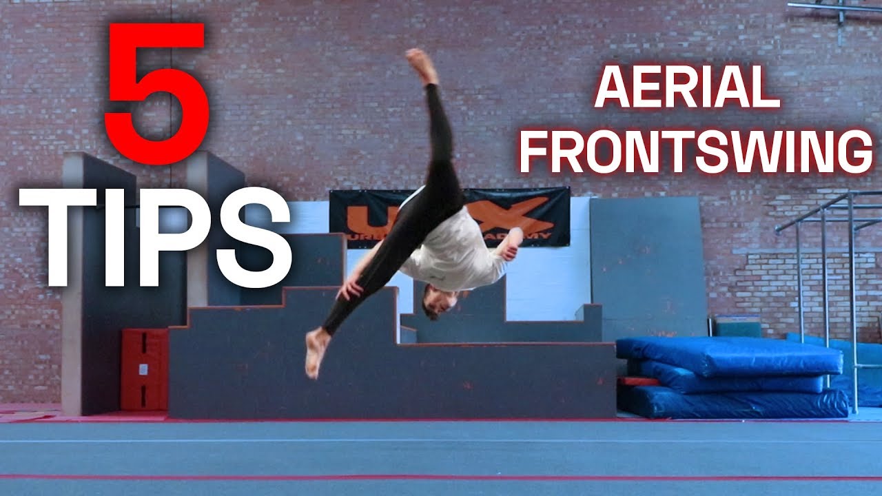 5 TIPS for AERIAL FRONTSWING | Tricking Tutorial