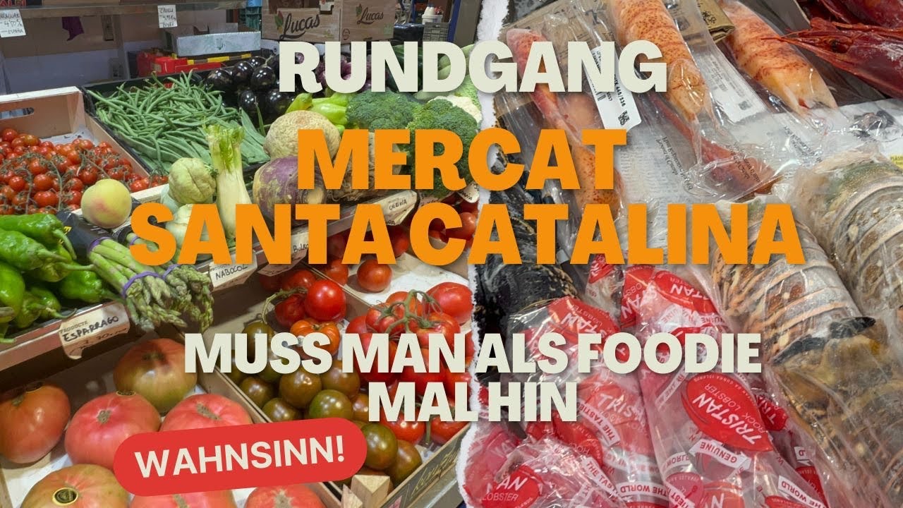 👉 Mercat de Santa Catalina Palma – Rundgang durch den ältesten Markt Mallorcas | Mallorca Vlog