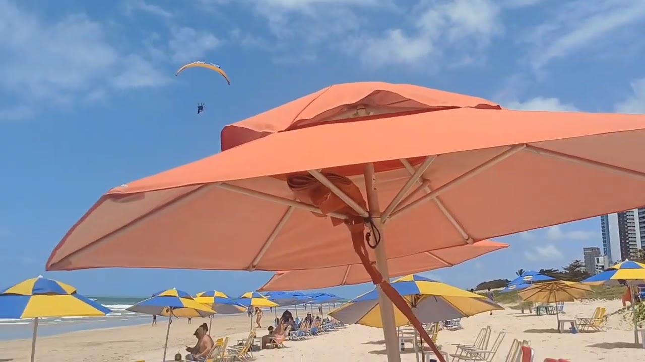 na praia de boa viagem