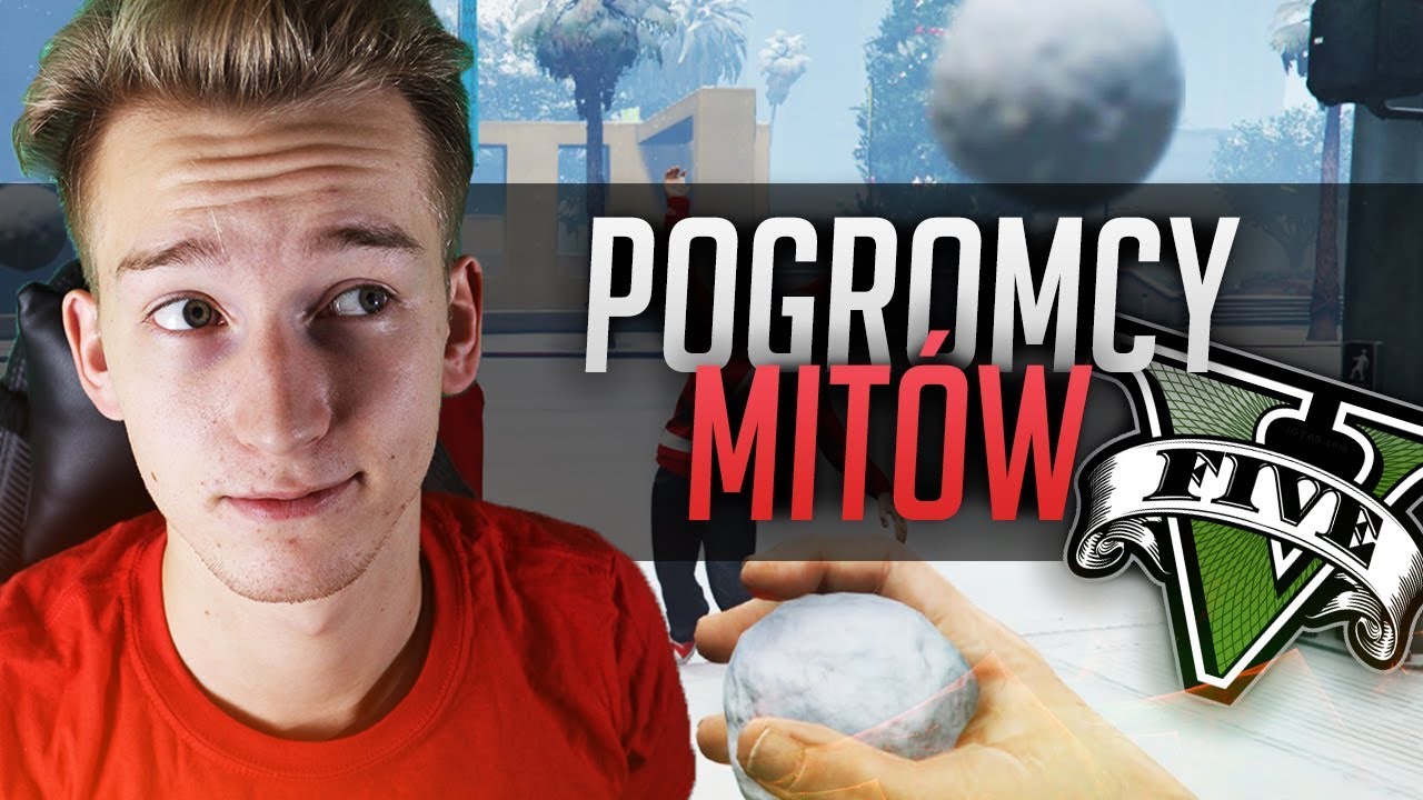 GTA V POGROMCY MITÓW #10 - ZABÓJCZA ŚNIEŻKA?! ❄️
