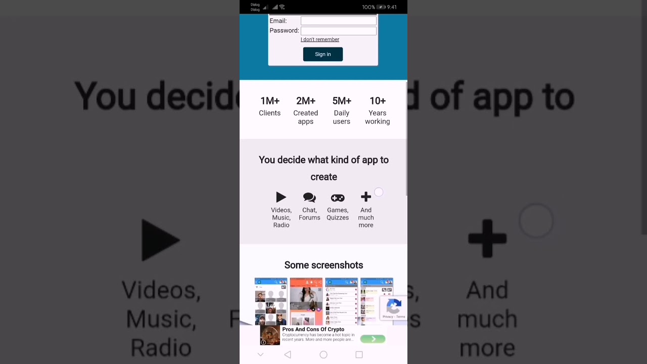 Free App create No coding | How to register for app maker #appcreator24 #appmaker