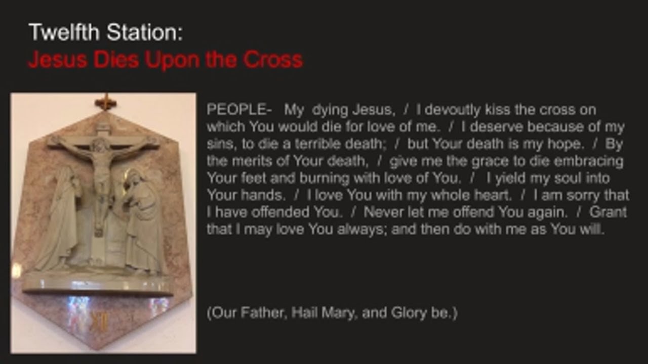 Friday Stations of the Cross and Daily Lenten Mass ~ Holy Family