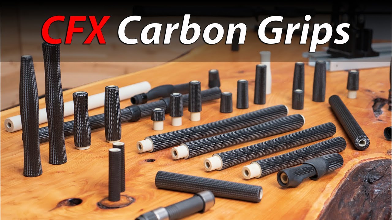 CFX Carbon Fiber Fishing Rod Grips | Insanely Light | Bass Rods | Rod Building - OEM