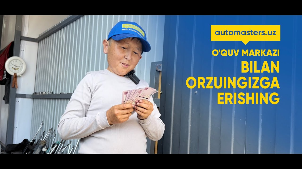 automasters.uz o'quv markazi bilan orzularingiz sari olg'a qadam tashlang