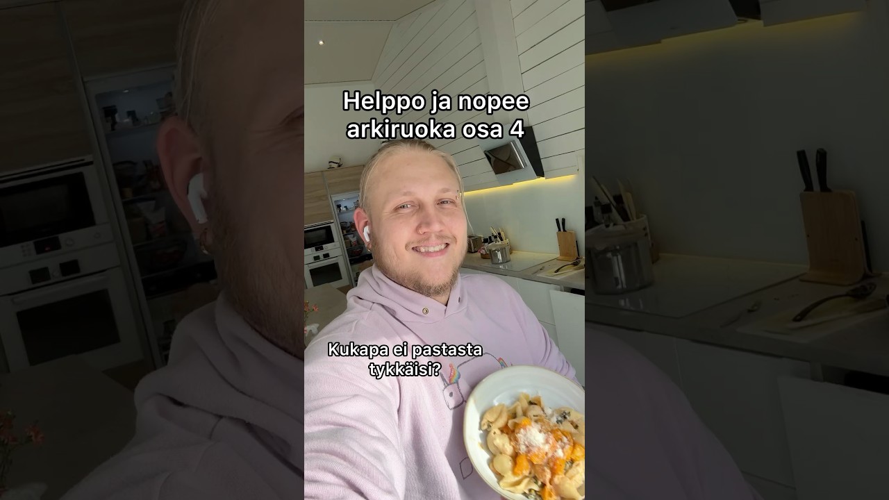 Helppo ja nopee arkiruoka pt4