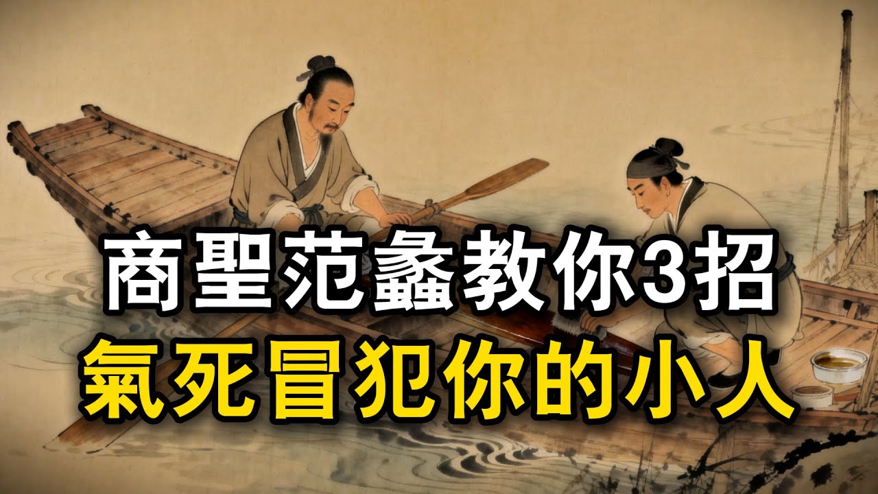 商聖范蠡教你三招氣死冒犯你的小人#观人识人 #识人术 #强者思維 #認知 #自我提升 #認知覺醒 #爲人處世
