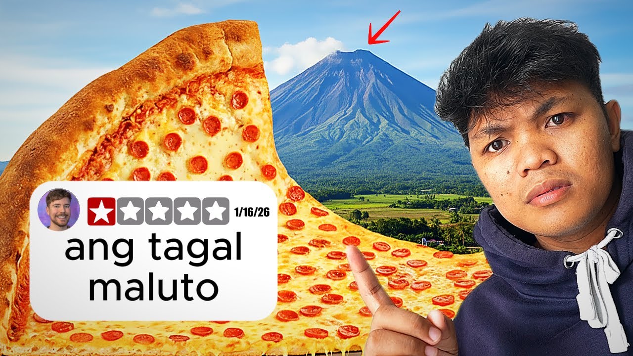 Trying the Biggest Pizza in Bicol (Honest Review)