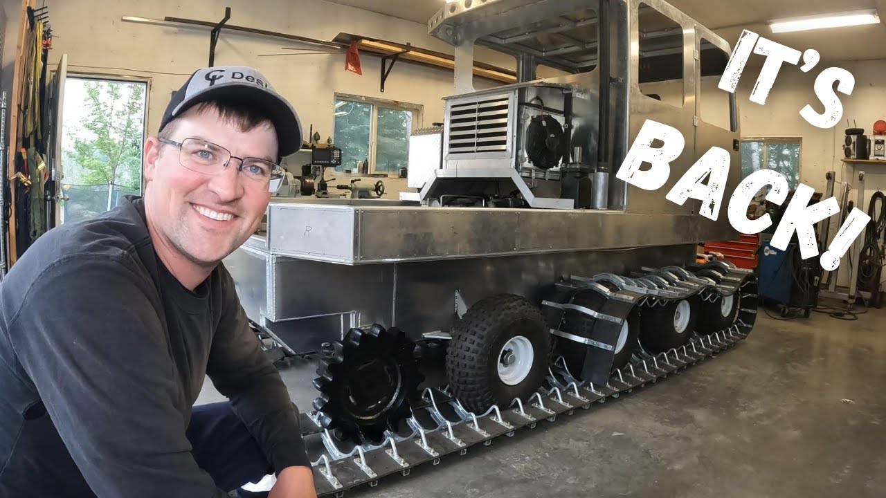 Fixing My Problems... Back on the long awaited Snowcat Build!