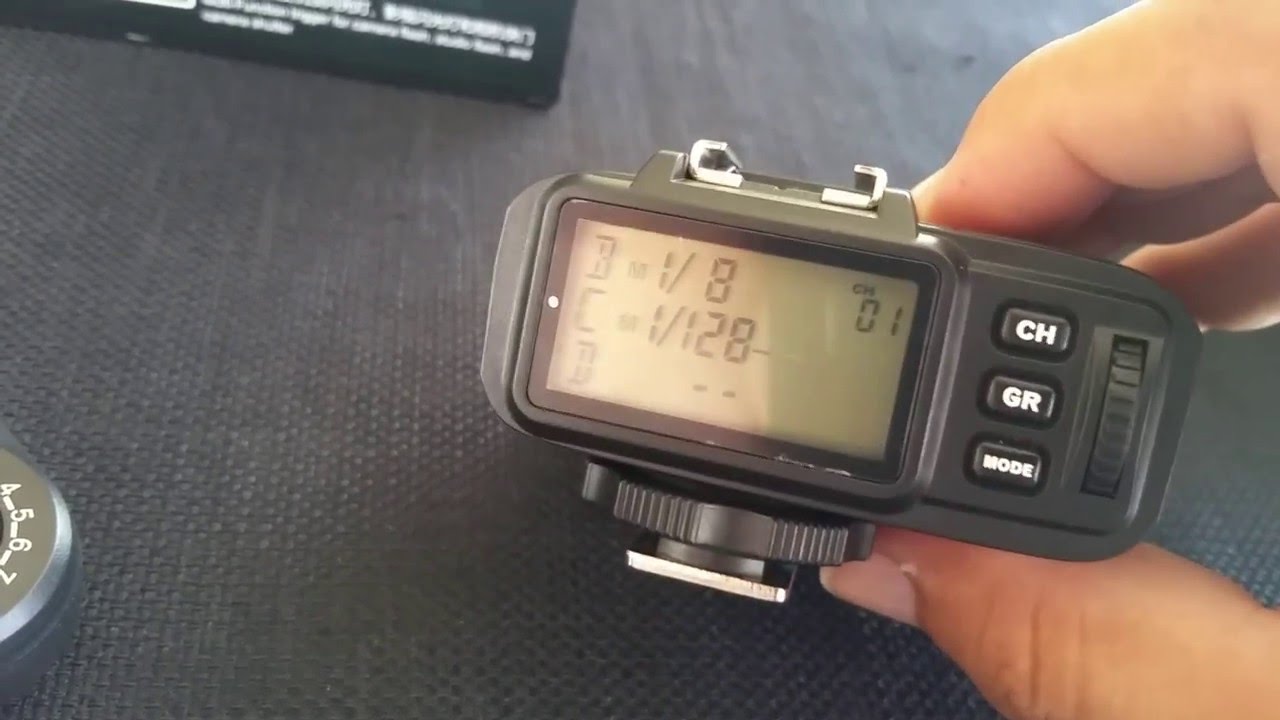 Godox X1-N TTL Wireless Flash Trigger con CL-360 (AD-360) (Spanish Version) en español