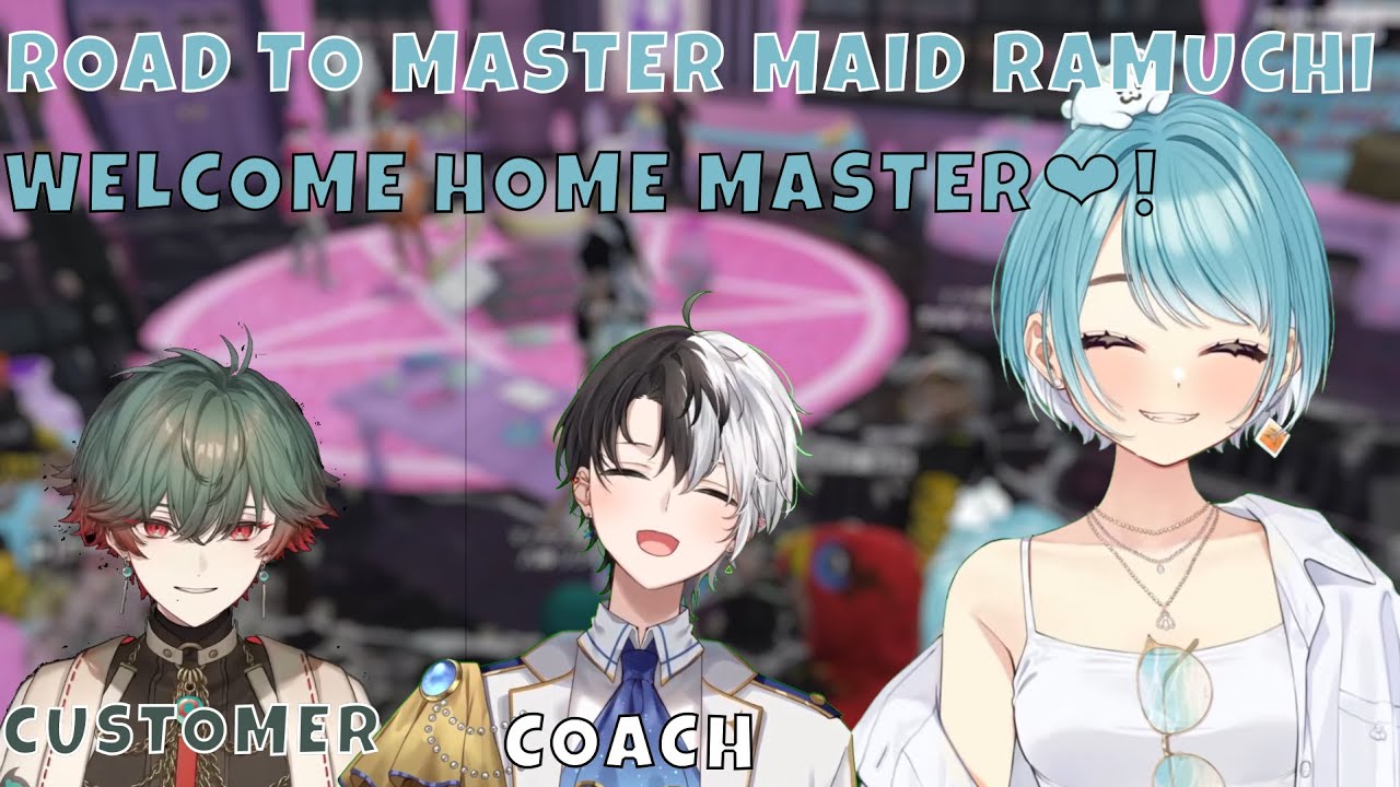 [VSPO] RAMUCHI PATH TO BEING A MASTER MAID? [EN Clips]