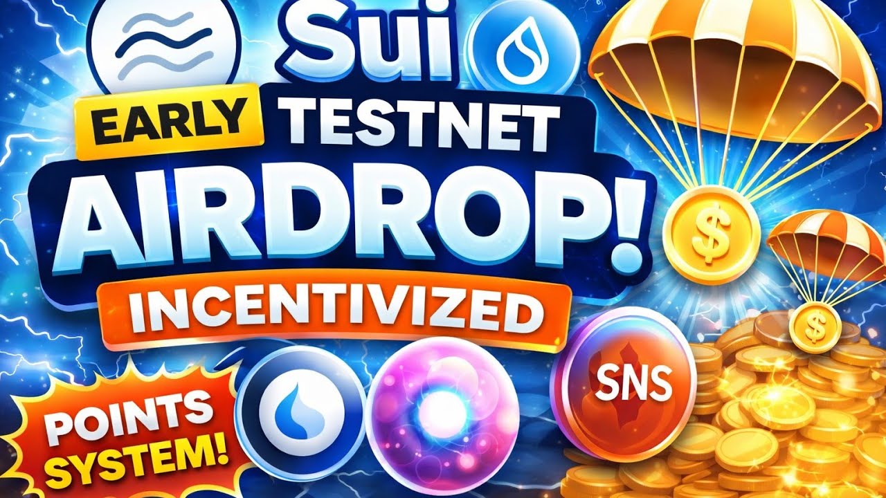 SUI NEW EARLY TESTNET AIRDROP 🔥 | Tide Incentivized Testnet | Points System BIG Opportunity 💰