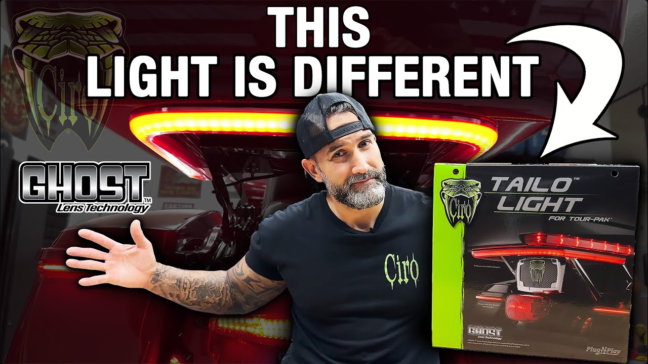Как добавить освещение Tour-Pak с помощью Tailo Light @ciro3d_goldstrike3d