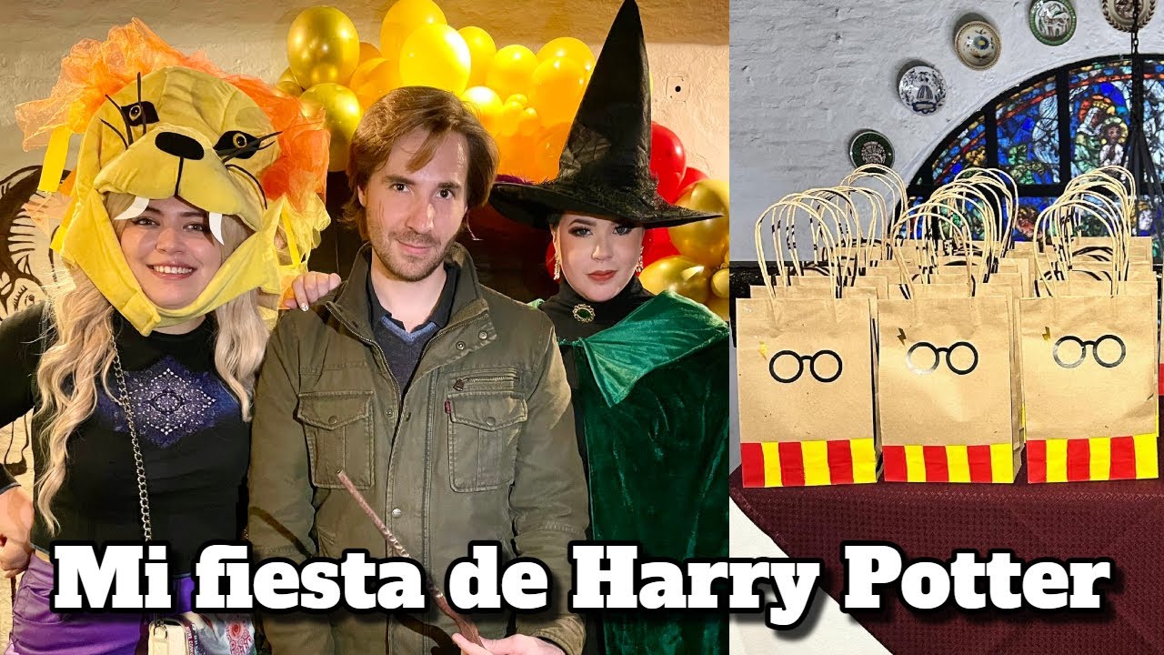 Mi fiesta de cumpleaños temática de Harry Potter