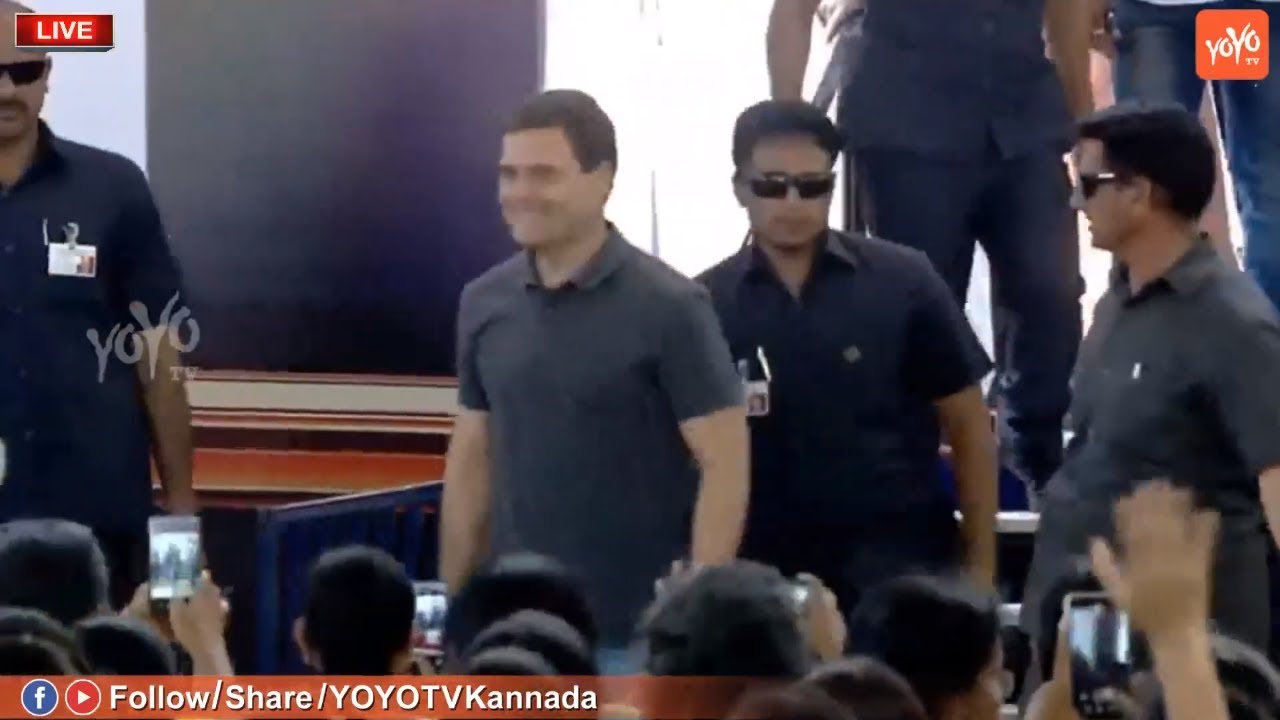 Rahul Gandhi Shining in T Shirt and Jeans At Chennai | Rahul Interaction With Students Event Live