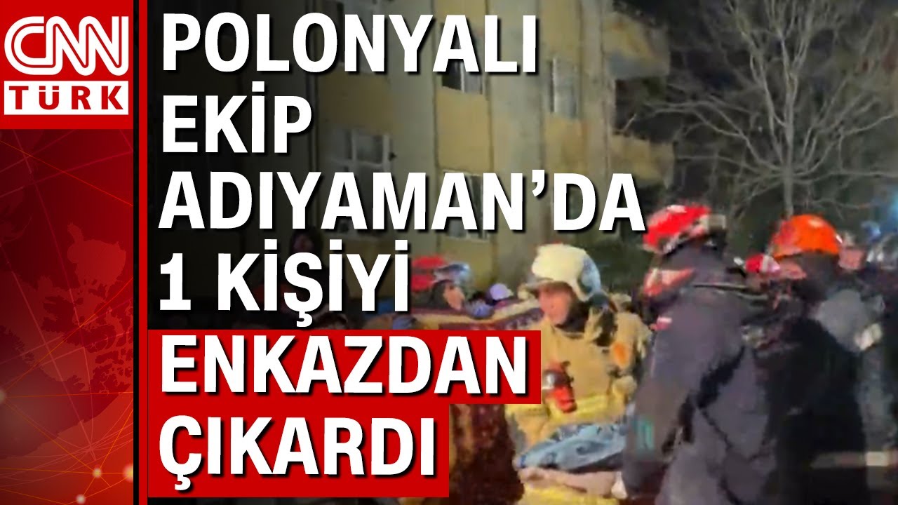 115. saatte enkazdan hayata dönüş! Adıyaman'da bir kişi enkazdan çıkarıldı