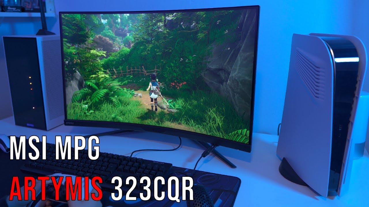 Si eres GAMER de PC o CONSOLA este MONITOR es para ti ⚡️  MSI MPG ARTYMIS 323CQR