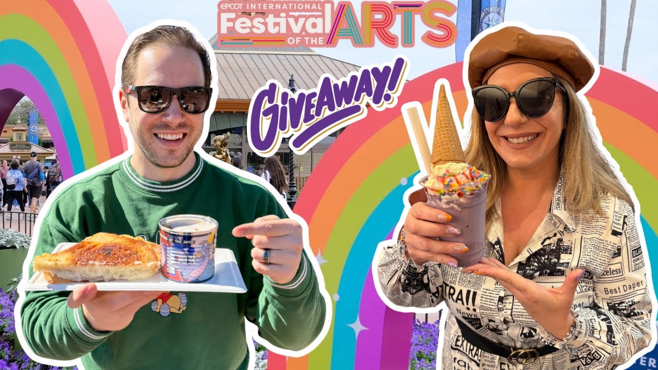 Epcot Festival of the Arts 2026! NEW Food, Giant Genie Lamps & More!