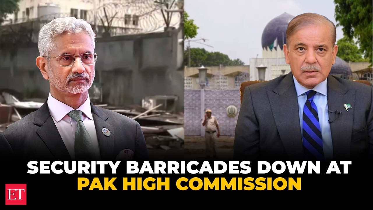 India dismantles Pakistan High Commission security perimeter in Delhi after Islamabad action
