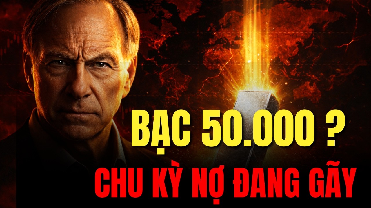 BẠC 50.000? Dalio CẢNH BÁO Trước Khi Hệ Thống SỤP ĐỔ