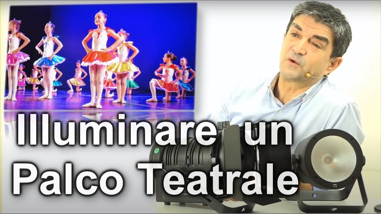 Come illuminare un Palco Teatro Multifunzione: Video Tutorial su Fari per Teatro e Palco