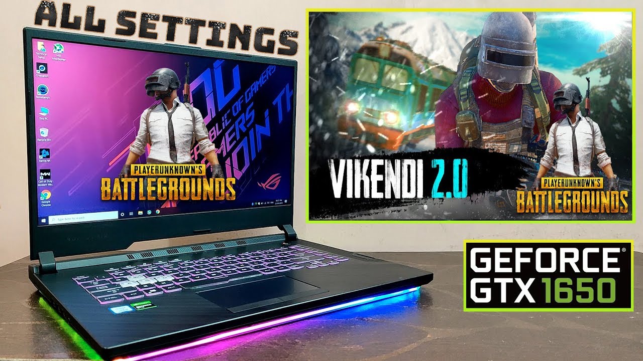 PUBG PC [Low+Medium+High+Ultra] Gaming Review on Asus ROG Strix G [Intel i5 9300H] [Nvidia GTX 1650]